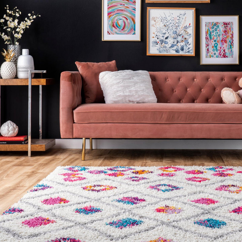 Geometric Area Rug, Rectangle 239 x 305cm
