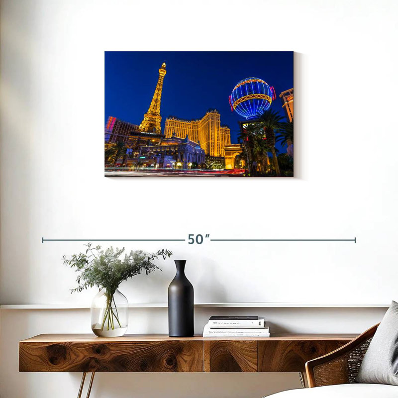 Ravi Las Vegas Paris Lights, H 20 po x l 30 po