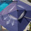 Parasol en porte-à-faux rectangulaire avec base lestée 128 po x 104 po-11285518