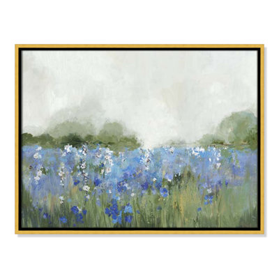 Meadows Bluebels Field "Meadows Bluebells Field" Print