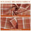 Chemin de table à carreaux tartan automnal, orange, 13 x 70 pouces-135837840