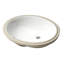 Alfi Brand 16.75'' White Porcelain Oval Bathroom Sink with Overflow