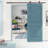 Camber Top Panelled Dignity Blue Stained Composite Mdf Barn Door Slab With Hardware Kit-59788911-59788912-59788913
