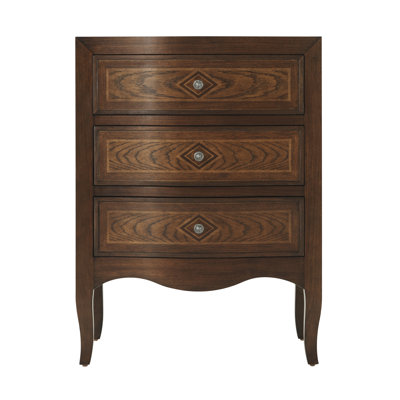 Table de chevet 3 tiroirs Tavel Avesta