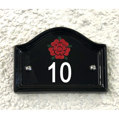 Walsham 16.5cm H Ceramic House Number