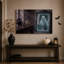 Art mural sur toile Glowing Blue Skeleton-158327576