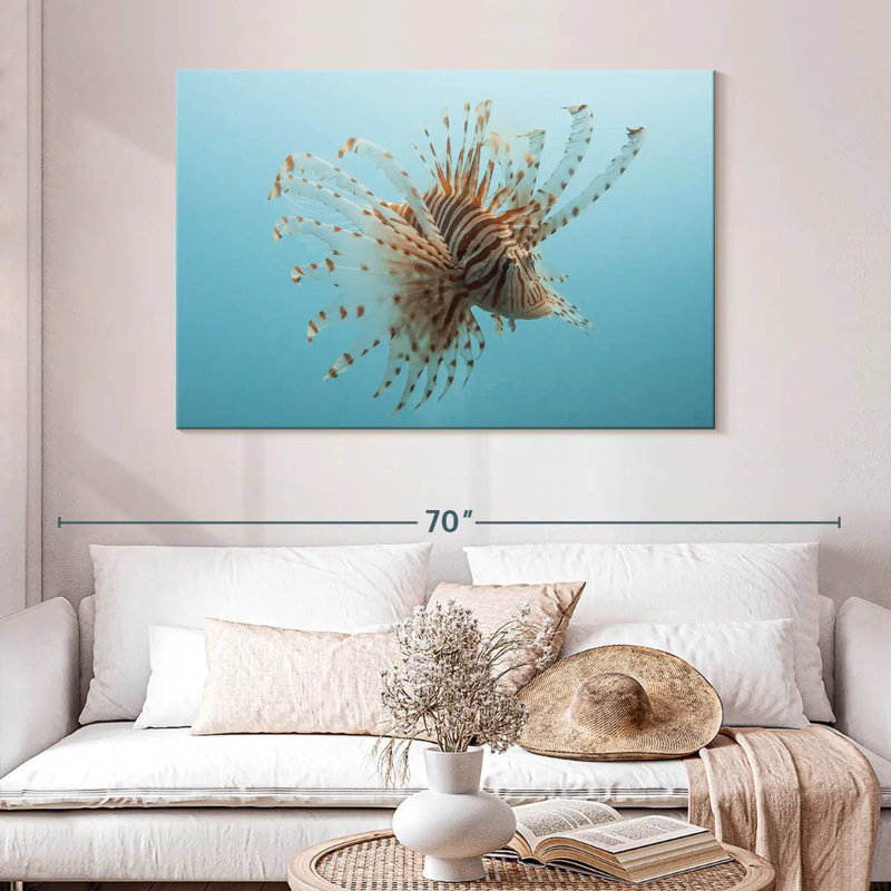 Brampt Underwater Lionfish Figure, 32" H x 48" W