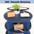 7-Tiers Storage Shoe Rack Tower, 360° Rotating, 28 pairs Shoe Capacity-337579339