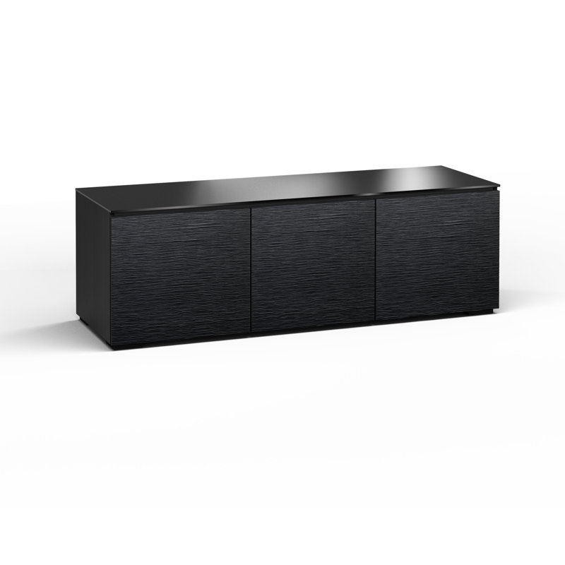 Chicago 337, Black Oak, Triple-width 21"H Media Cabinet