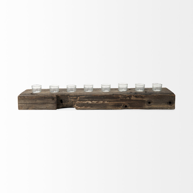 Lakara Wood Votive Holder