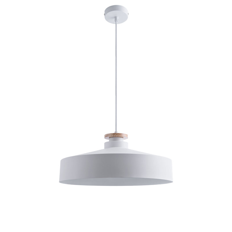 Katia 1 - Light Single Pendant, White