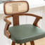Swivel Upholstered Counter Stool-282961851-282961850