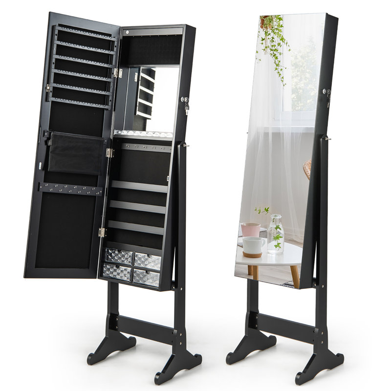 Charlett 16'' Wide Freestanding Jewelry Armoire