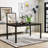 Crifasi Faux Marble Top Metal Base Dining Table