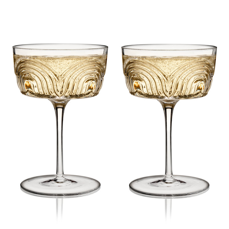 Milo Crystal Cocktail Coupes