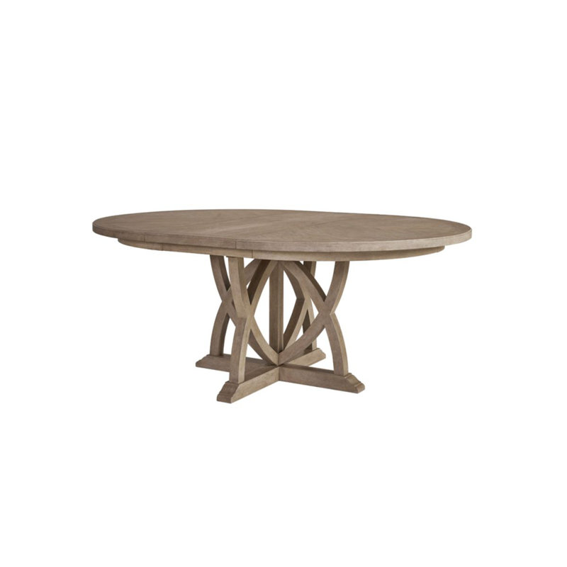 Table de salle à manger ronde extensible