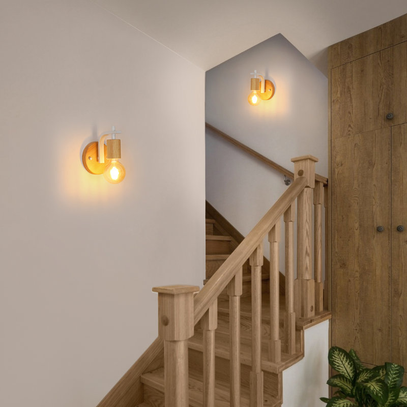 Predmore Iron Armed Sconce, White/Natural