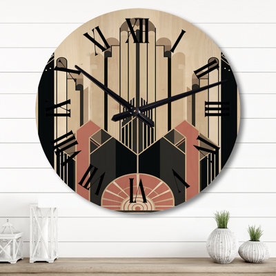 Horloge murale Art Nouveau