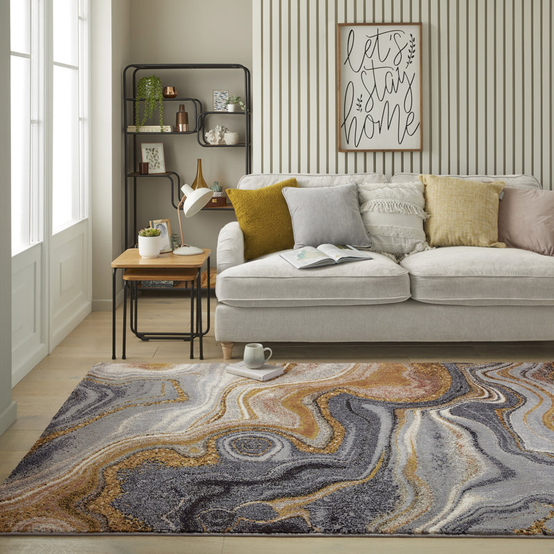 Amara Abstract Area Rug, Rectangle 160 x 220cm