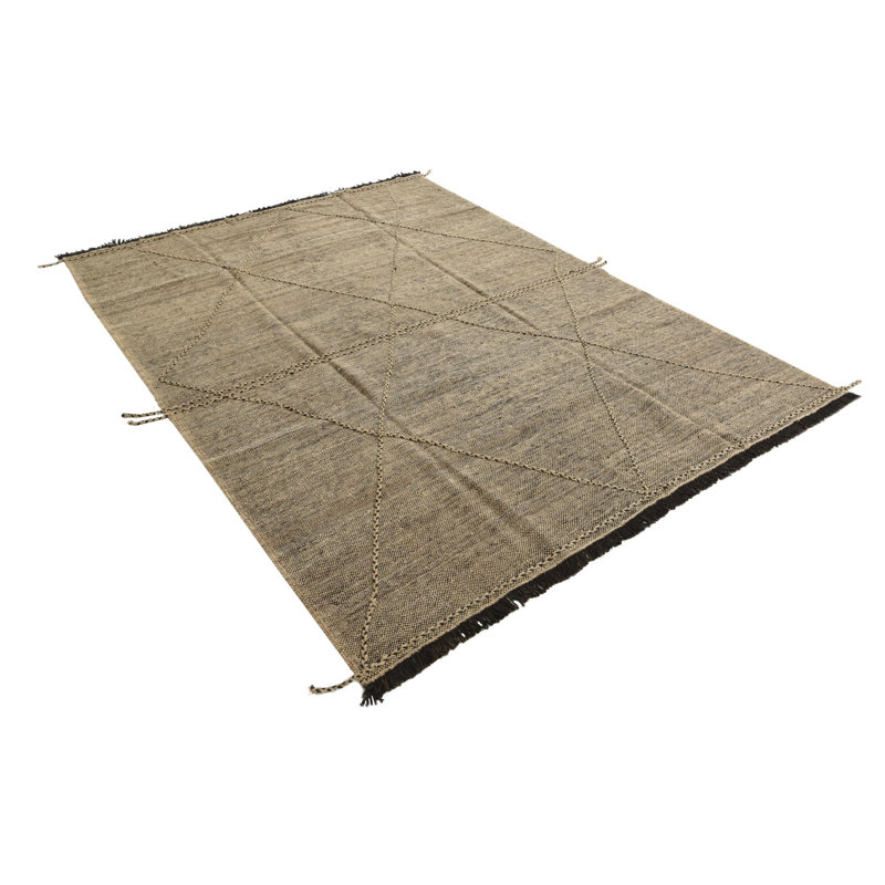 Tapis brun clair Parra