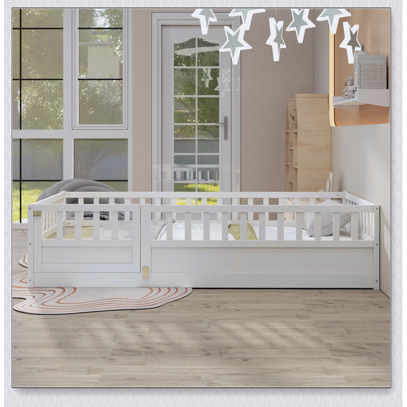 White Twin Bed