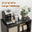 Armoire d'appoint en rotin avec tablettes réglables-951534706