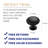 1.25" Diameter Round Knob
