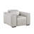 Top Grain Italian Leather Power Reclining Arm Chair with Power Headrests-2036242970