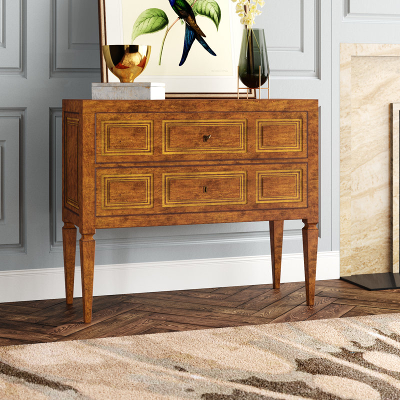 Milan Accent Chest, Oak