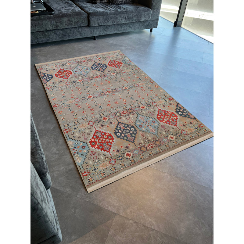 Tapis intérieur / extérieur Sanzone, Rectangle 4 pi 27 po x 6 pi 3 po
