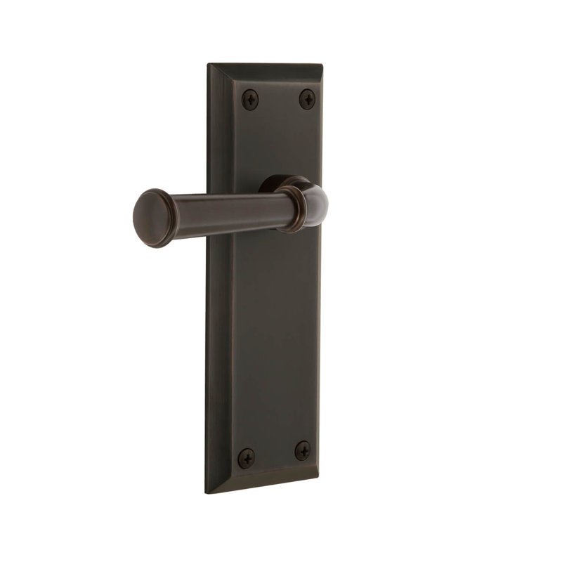 Grandeur Fifth Avenue Plate Passage avec levier Georgetown, 2 3/4", Gauche, Bronze intemporel