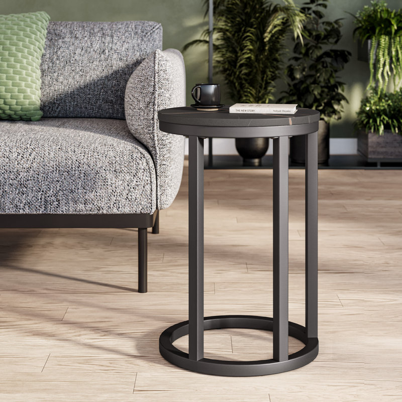 Table de bout Benhart, Noir