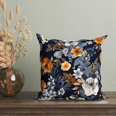 Ophelia Floral Reversible Pillow Cover