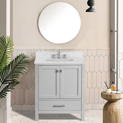 Meuble-lavabo moderne autoportant