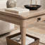 Table de bout sablée avec tiroir de rangement