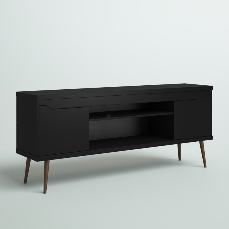 Delaini TV Stand for TVs up to 60", Black