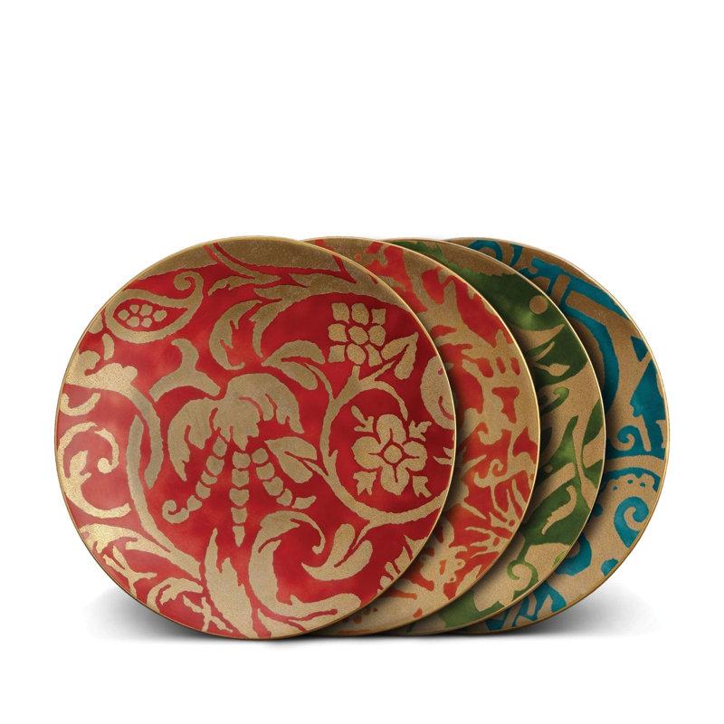 Set of 4 Fortuny Dessert Plates