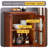 Modern Nut-Brown Solid Wood Sideboard