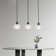 Flitwick 3 - Light Cluster Teardrop Pendant With Crystal Accents