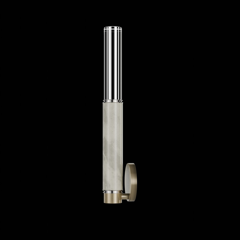 LED Wallchiere, Ombre Bronze/Nickel/Smoke