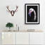 A Pink Flamingo Bird - Picture Frame Graphic Art Print-56856889-56856888