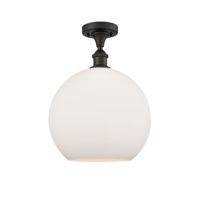 Plafonnier semi-encastré 1 lumière Cindi