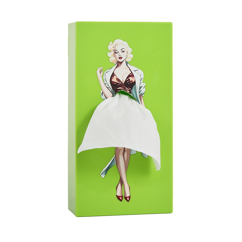 Couvre-boîte à mouchoirs Lady