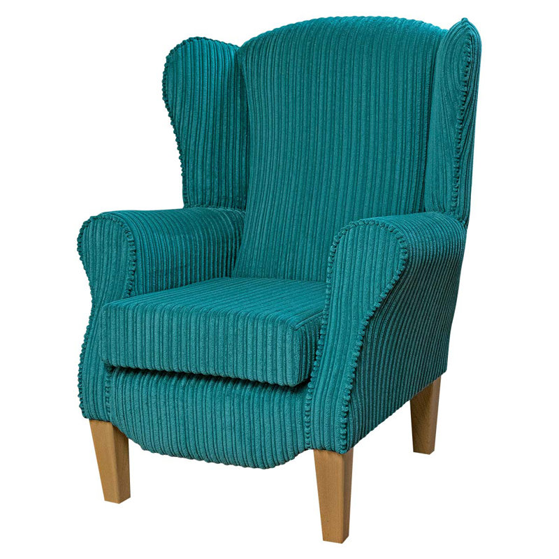 81cm Wide Tufted Wingback Chair
