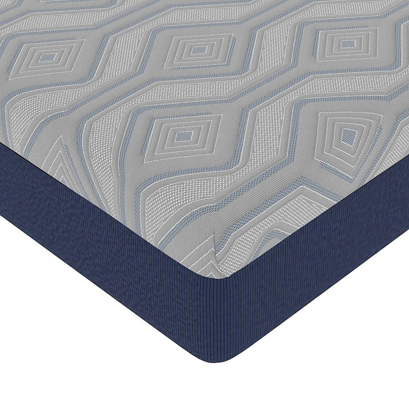 Matelas hybride en mousse viscoélastique isotonique Symbole, Simple extra long