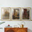 Paysage rétro CLXV III - impression encadrée de qualité supérieure sur mesure mat - 3 pièces-231610873-231610877