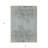 3' X 5' Gray Charcoal And Gold Floral Washable Indoor Outdoor Area Rug