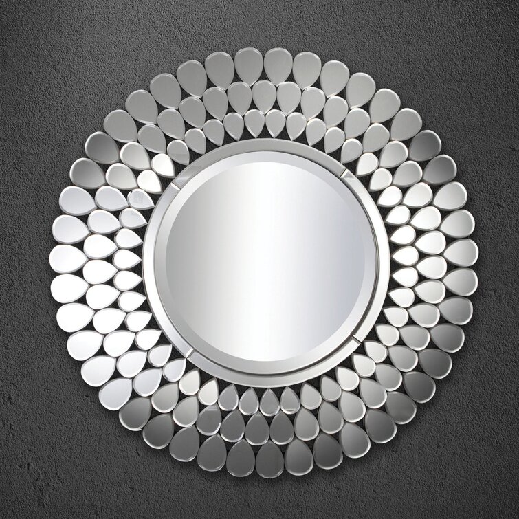 Ybarra Modern & Contemporary Beveled Venetian Accent Mirror
