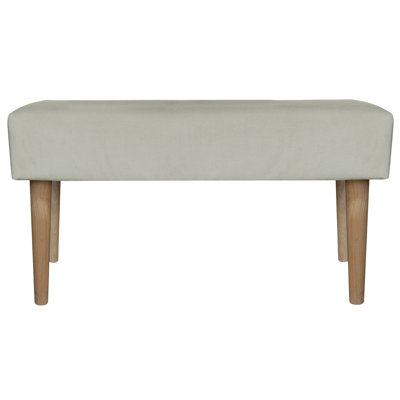 Eco Polyester Blend Upholstered Bench