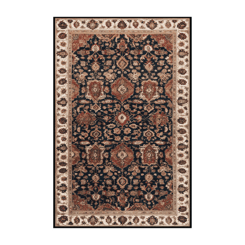 Tapis brun lavable à la machine, Tapis de couloir 2 pi x 4 pi
